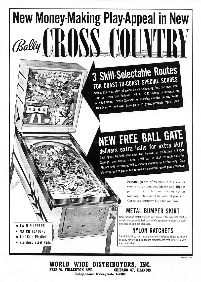 Bally Cross Country Flyer